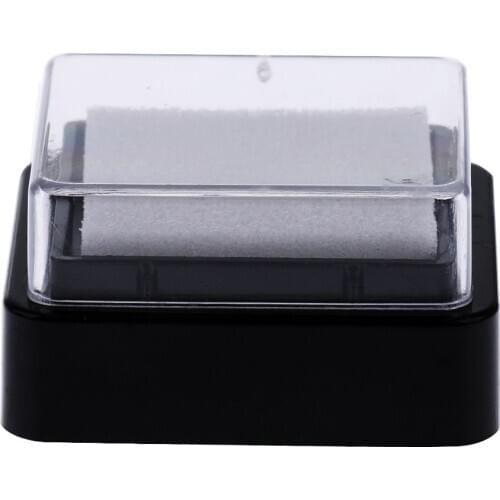 10 Pieces 3.3x3.3cm Square no pigment color Ink Pad Import Sponge DIY Stamp Ink Pad Stationery School Supplies