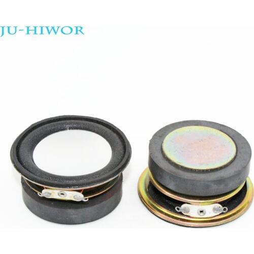 4 Ohm 3W Loudspeaker 52MM Mini Coke Cans Speaker 45MM External Magnetic Silvery Hat Hat White Foam Edge