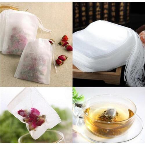 40000pcs/lot Teabags 5.5*7cm Non-Woven Cloth Tea Bag,Decocting Medicine Soup Bag Filter Bag Empty Tea Bags