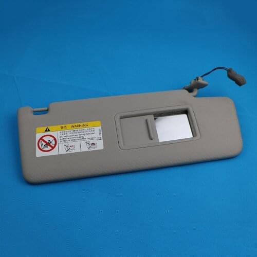 5TD857552 Gray Right Interior Sun Visor Panel Makeup Mirror With Cable For VW Tiguan 2018+ kodiaq 2017+ Touran 2016