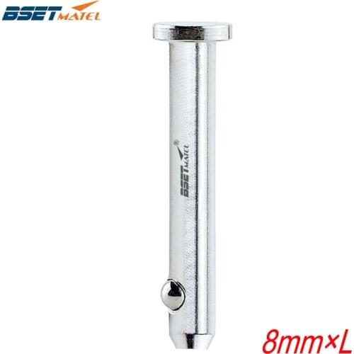 8mm 316 Stainless Steel Dowel Pin Flat Head Cylindrical Pin Positioning Pins Quick Release Ball Pin Retainer Farm Lawn Garden