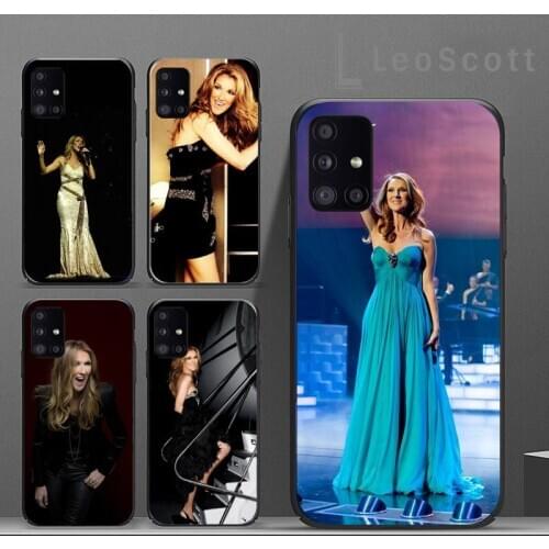 Celine Dion Phone Case For Samsung A40 A31 A50 A51 A71 A20E A20S S8 S9 S10 S20 Plus note 20 ultra