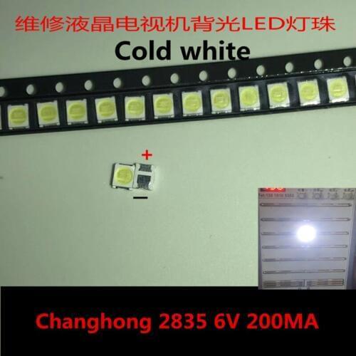FOR maintenance Konka Changhong Amoi LCD TV backlight LED strip lights with the East Bay 1210 3528 2835 SMD LED beads 6V 200PCS
