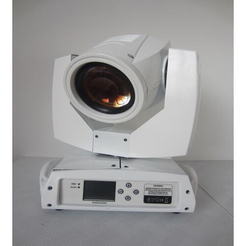 Moving head beam 230W 7R sharpy dmx dj equipment white housing 16 prism stage lighting power con for wedding disco with fly case