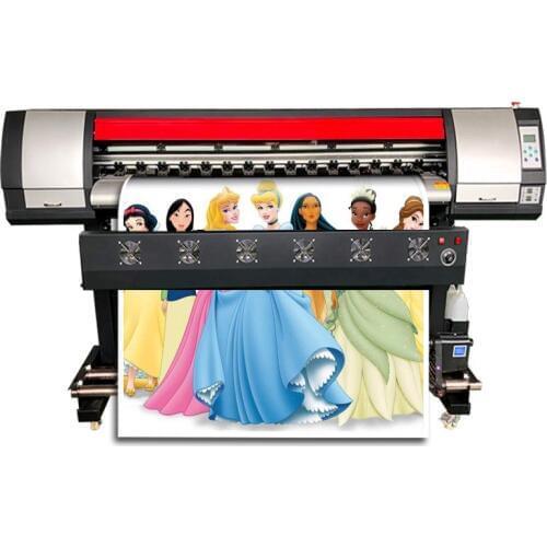Eco Solvent Printer 160Cm With Xp600 head Roll To Roll Outdoor Flex Banner Inkjet Printer Cmyk Color Solvent Plotter