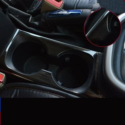 Interior Modified Accesorry Cup Storage Frame Cover For Ford Escort 2015 16 17 2018 AAA129