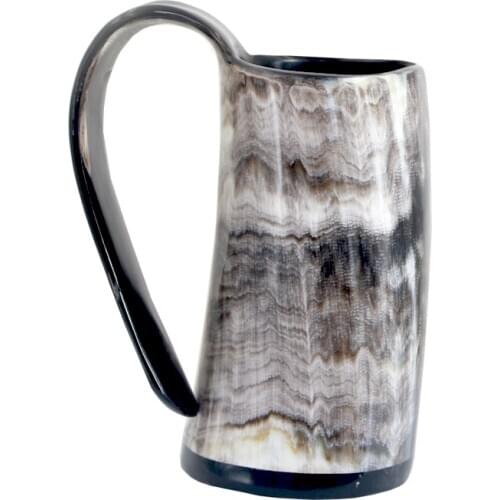 100% Handmade Ox Horn Mug Whiskey Shot Glasses Cup Wine Drinking Horn Mugs Viking Drinking Mugs
