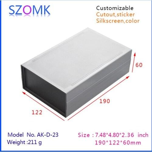 Hot selling plastic boxes for LED light sensor (10 pcs) 190*122*60mm enclosure electronics switch box, project box case