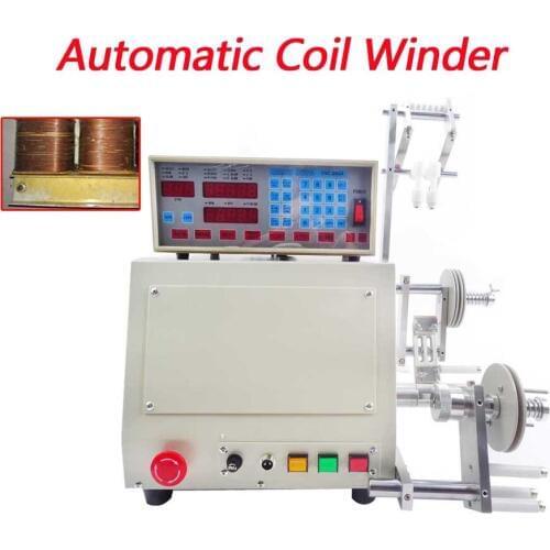 High quality New computer C automatic Coil winder winding machine manual for 0.03-1.2mm wire Coil winding machine 110V/220V