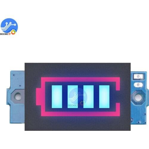 BMS 1S 2S 3S 4S 6S 7S 18650 Li-po Lithium Battery Capacity Indicator Module Meter Power Level Display Board Charge Accessory