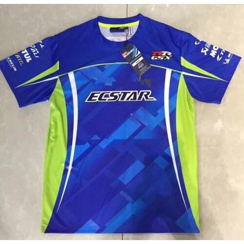 NEW 2018 MOTO GP for SUZUKI Motorcycle shirt Racing Team NEW T-shirt GSXR 600 750 K1 K3 K6 Tee