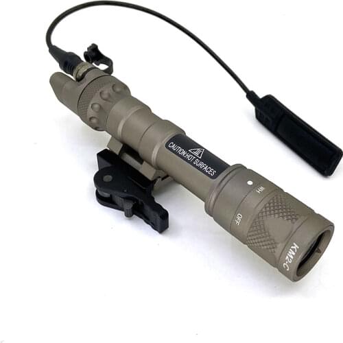 New arrival M622V tactical fleshlight scout constant/instantaneous strobo scopic light white light rifle Picatinny 20 mm Rail
