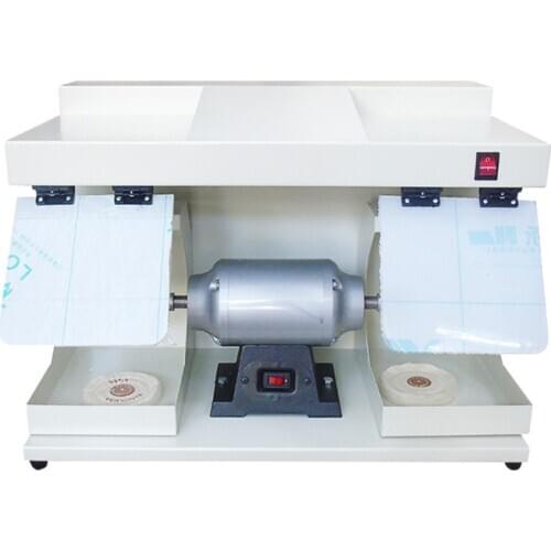 Dental Lab Polishing Machine Grinder Lathe Polisher with Denture Box