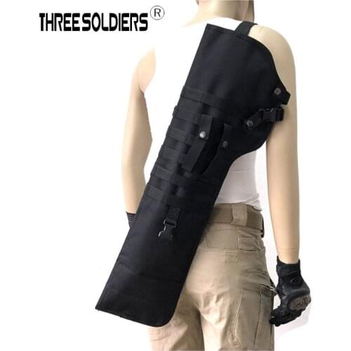 Tactical Rifle Shotgun Scabbard Molle Protective hunting Shotgun Case Shoulder Sling Holster bag Fishing Bags