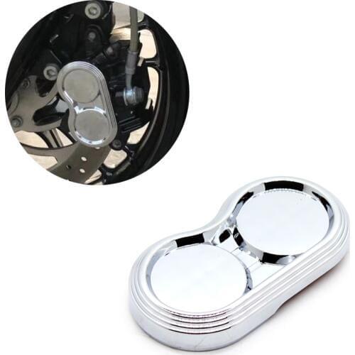 Motorcycle High Quality Chrome Front Caliper Cover Accessories Decorate Sticker fits for Indian Scout 2015 16 17 18 2019 Models