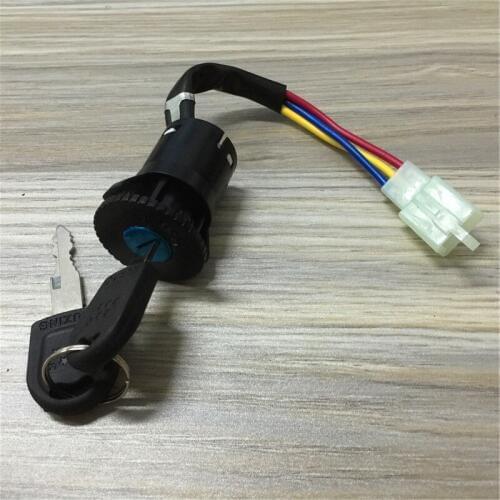 STARPAD Electric cars bike modified universal power door locks electric vehicle ignition switch 3 wire size head lock