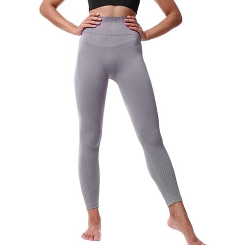 Women Gym Yoga Seamless Pants Sports Clothes Stretchy High Waist Athletic Exercise Fitness Leggings Activewear Pants