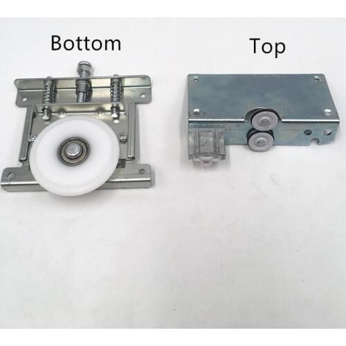 1pcs Old-fashioned cabinet wardrobe sliding door pulley sliding door roller bottom/lower top guide wheel runner