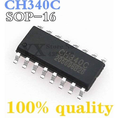 10pcs/lot 340-c | Original Ch340c USB Converter Chip Sop-16