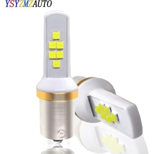 1156 BA15S 1157 BAY15D Car Tail Bulb Super Bright 1200Lm LED CAR LAMP Brake Lights Reverse Lamp Daytime P21/5W P21W LED 12V