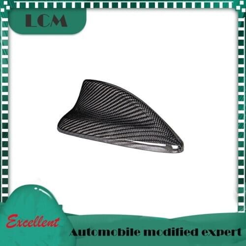 2016 up Add on Style For-BMW 1/2 series, X1/X4/X5/X6/X5M/X6M Shark Fin Shape Carbon Fiber Antenna Cover