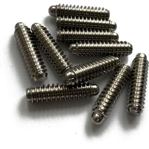 10PCS 5/16-14 Stainless Steel Pool Cue Joint Protector Stud Pin