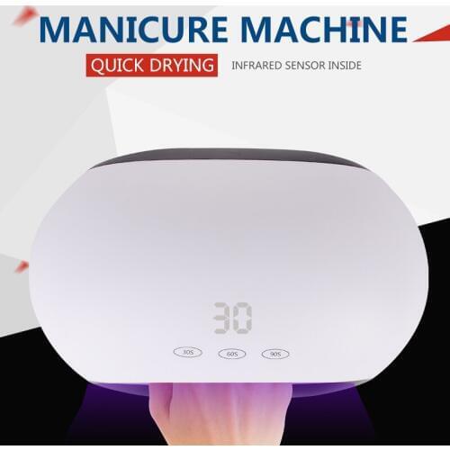 Free Shipping 36W UV Led Lamp Nail Dryer Fingernail & Toenail Nail Polish Gel Curing White Light Manicure Machine Nail Art Tool