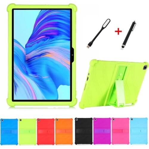 Kids Skin Soft Silicon Case for Huawei Honor V6 10.4 Tablet Cover for Huawei Matepad T10 T10s Honor Pad X6 Funda KickStand Shell