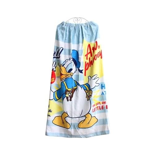 Disney Donald Duck Chip Dale Anime Figures Cartoon Product Cosplay Accessories Bath Towel Washcloth Unisex Gift