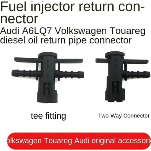 For Volkswagen Touareg Diesel Oil Return Pipe Joint Audi Q7A6L Oil Return Pipe Three-way Injector Fuel Pipe Joint