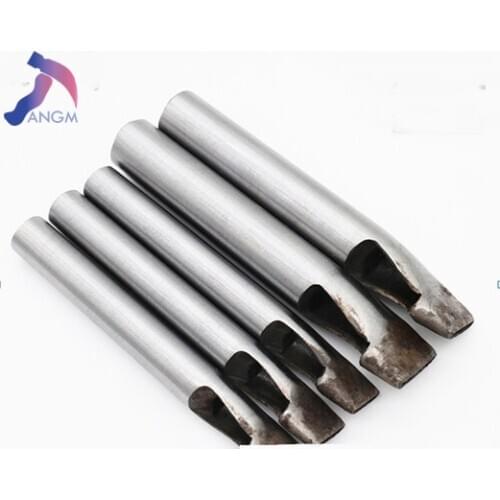 Leather Elliptical Hole Punch Oval Angle Spacing Belt Punching Tools DIY Craft Leather Puncher Hole Drilling Tool Plastic Tools