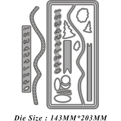 JMCRAFT 2021 New Metal Cutting Dies and Stamps Stencils For Scrapbooking Stencil Album Paper DIY Gift Card Decoration Embossing