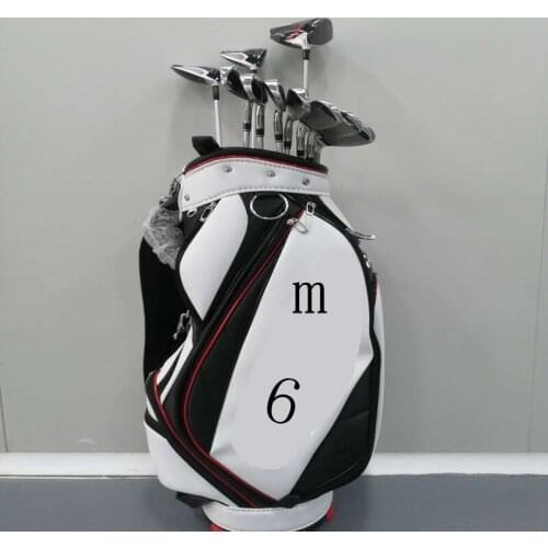 Golf Clubs m6 Complete Full Set M 6 Driver Fairway Woods Irons Putter Graphite Shaft Without Bag