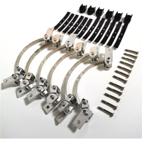 1Set Metal Shock Absorber Kit 6WD Remote Control Car Parts 6x6 Drive RC Military Army Truck Models Upgrade Accessories