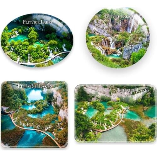 Plitvice Lakes National Park Decorative Crafts Croatia beautiful landscapes Fridge Magnets Vacation Souvenir Tourist Gift