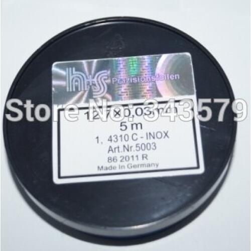 Offset printing machine gap spacer,12.7x0.03mm,5m