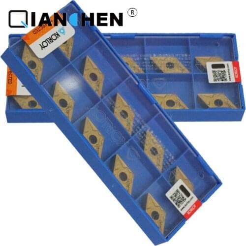 Original Korea Korloy DNMG150604-HM NC3020 DNMG150604-HM NC3120 DNMG150604-HM PC9030 (10pcs/lot)internal Turning Tool Inserts