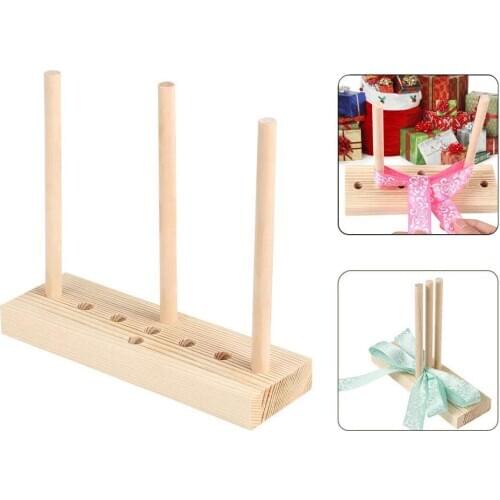 Bow Maker Wooden Wreath Bowing Rosette Making Tool Bow-Knot Making Tools Gifts Party Decorations Corsages Holiday Garlands