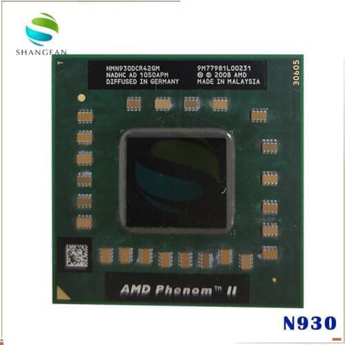 AMD Phenom cpu processor N930 HMN930DCR42GM 2.0Ghz/2M Socket S1 638 pin PGA Computer CPU