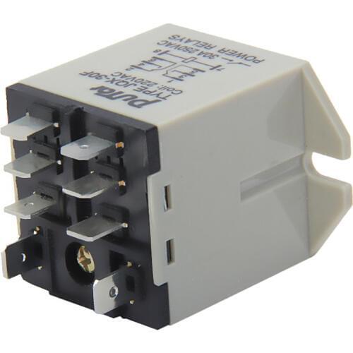 JQX-30F 30A Power Relay 220V AC 8 Pins Plug In Type Motor Control