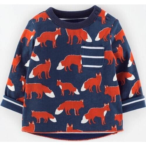 Retail 2016 Children T Shirts, Long Sleeve Boys T-Shirts,Spring Autumn Kids boys Children Tees Kids Tops dinosaur car