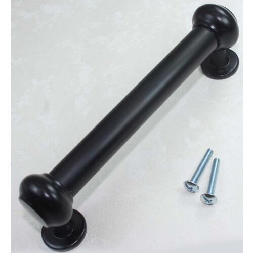 160mm black kitchen cabinet handles black dresser cupboard door pulls modern simple fashion antique black furniture handles knob