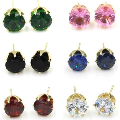 Fashion Jewelry Luxury Austrian Crystal Earrings Cz Stone Earrings Elegant Bohemia Earrings New Statement Female Earrings