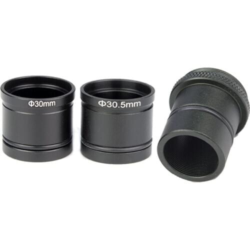 Stereo & Biological Microscope Standard C-MOUNT Lens Ring Adapter 23.2mm 30mm 30.5mm Adaptor Ring for CCD Digital Eyepiece