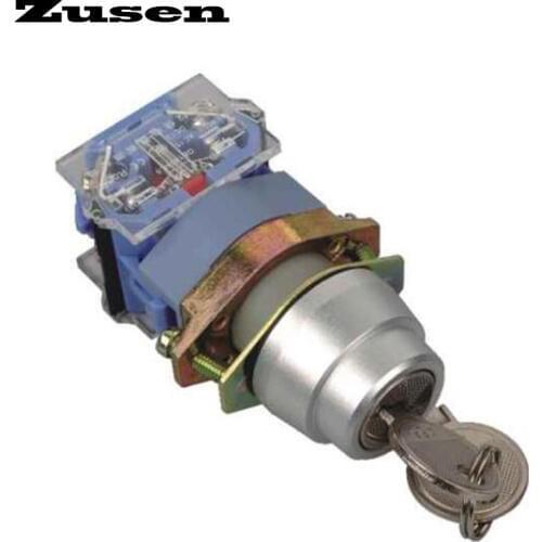 Zusen LA39 metal block type key siwtch push button switch