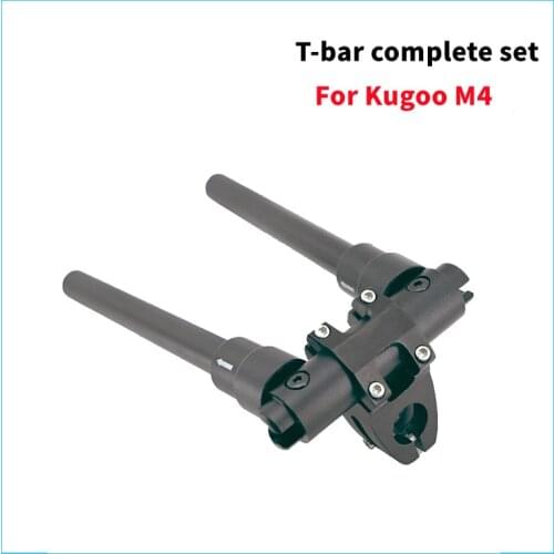 10 Inch Electric Scooter T-bar Complete Set for Kugoo M4 E-scooter Kick Scooter Accessories Skateboard Parts