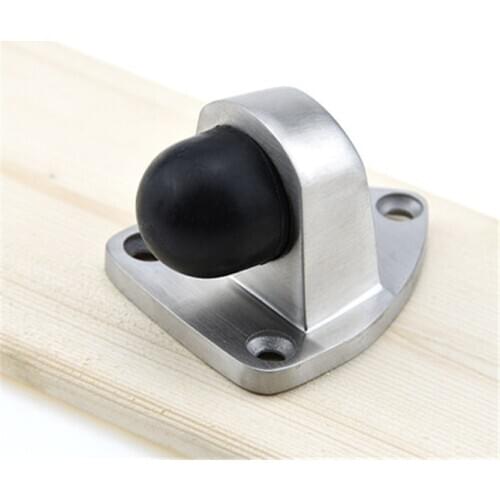 10sets Bathroom glass door Magnetic Door Stopper Sticker Toilet Glass Hidden Door Holders Catch Floor Doorstop Door Hardware