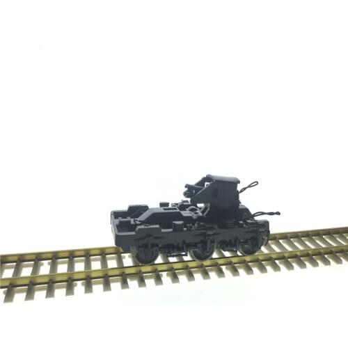 2pcs HO Train Model Accessories Scale 1:87 Electric Train Accessories Chassis Bogies Model Building Kits