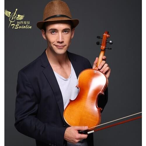 4/4 Violin for Beginners 4/4 Maple Violin 3/4 Antique Matte High Quality Handmade Acoustic Violin Violin Case Bow