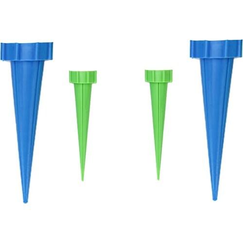 4pcs Automatic Watering Spike Flower Water Bottle Irrigation Drip 136mm + 85.5mm